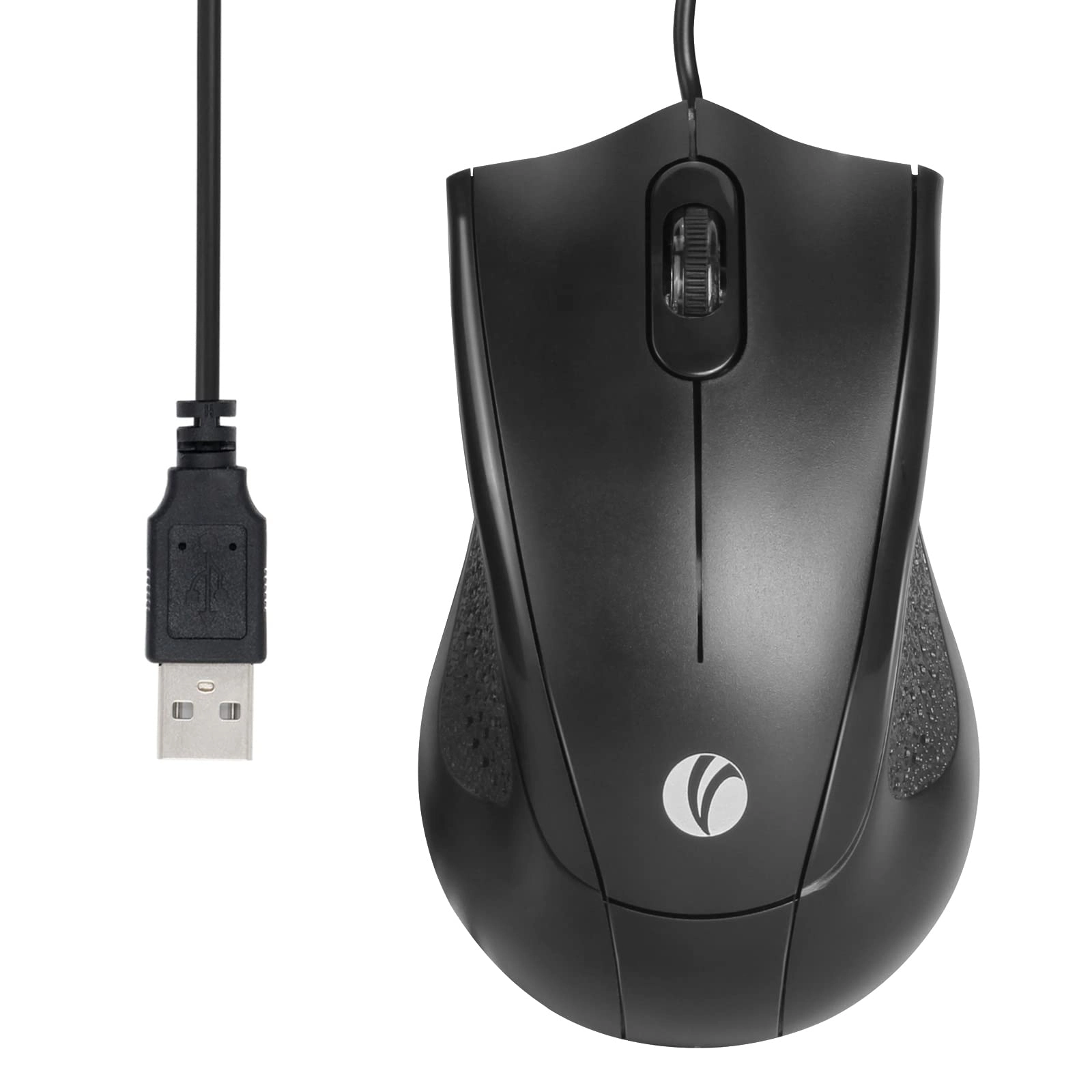 VCOM 3-Button Mouse - Wired