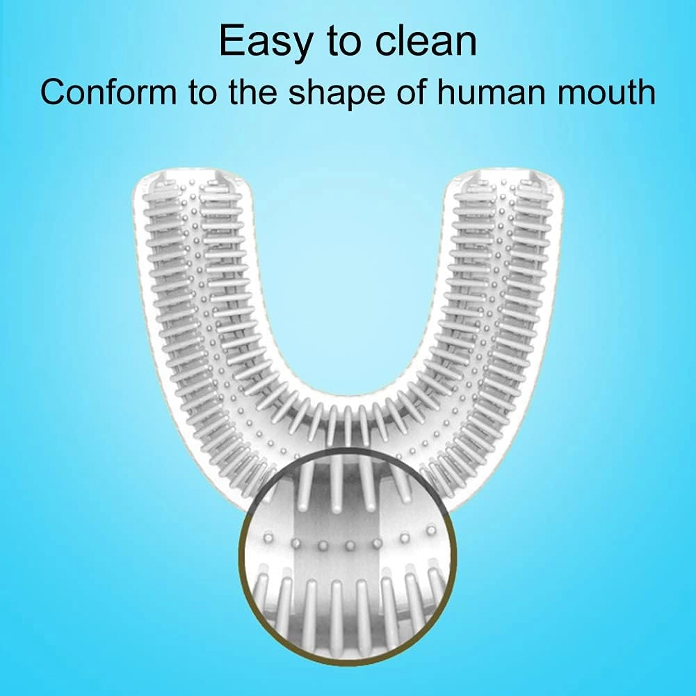 U-Shaped Whole Mouth Teeth Brush - Sonic Automatic