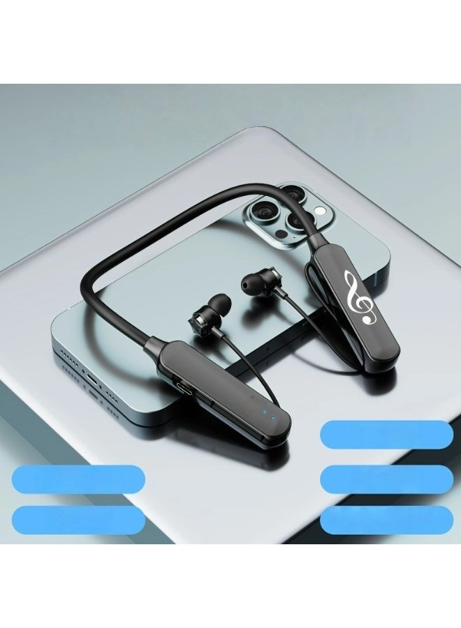 Digital Noise Cancelling Neck Hanging Wireless Earphone