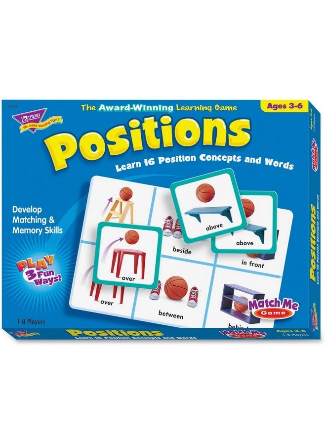 Trend Enterprises Match Me Game-Positions - Ages 3 and Up