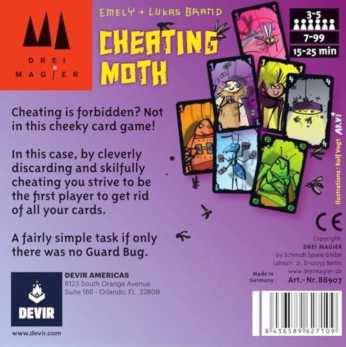 Cheating Moth - 14 years and up English
