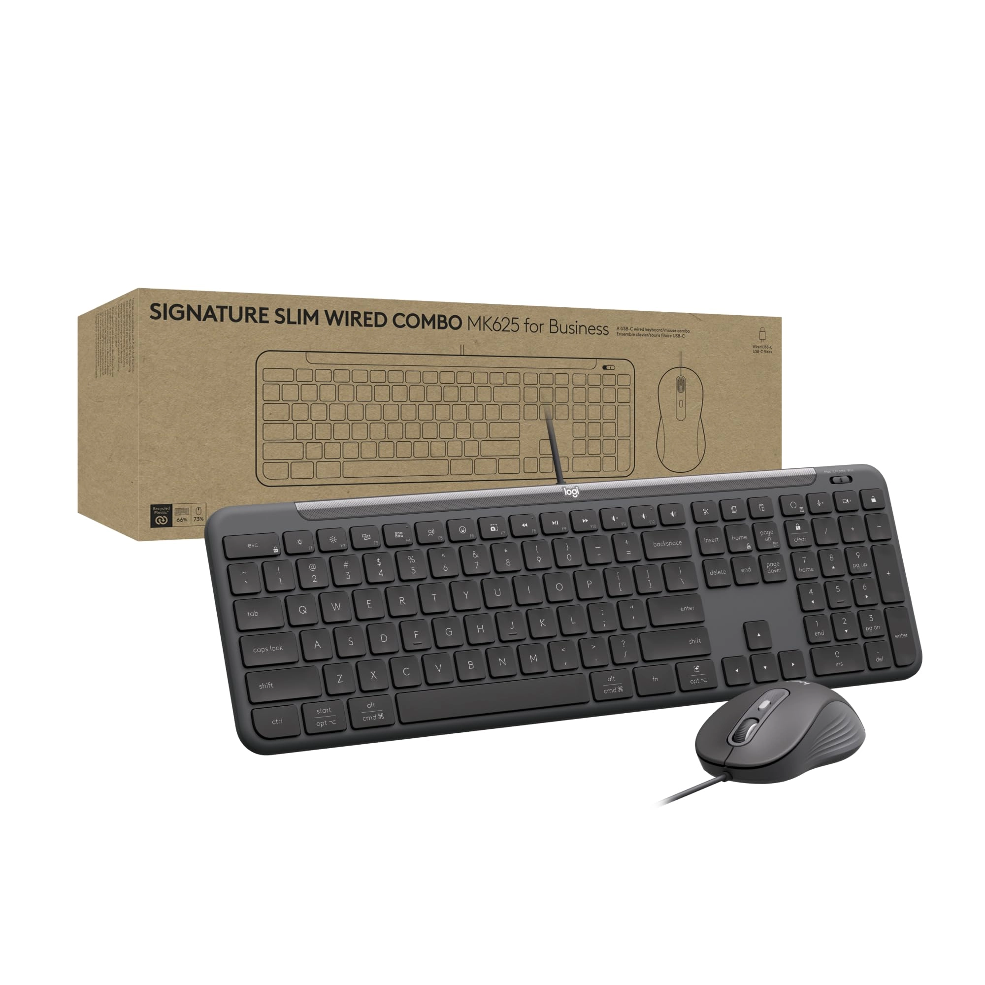Logitech Signature Slim - QWERTY Wired