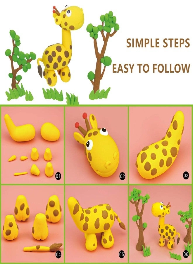 Air Dry Clay Kit - 36 Colors Sculpting Tools