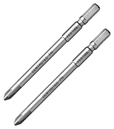 Centrotec Phillips Bit PH1 - 2-Pack 100mm