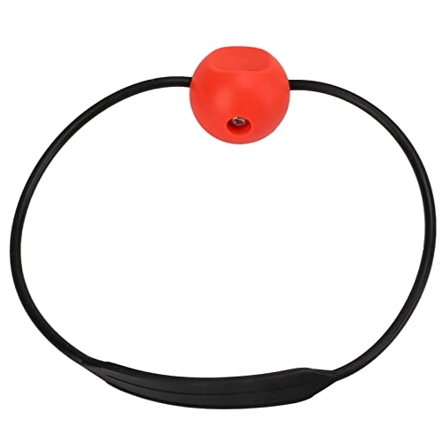 Diving Cylinder Knocker Ball - Black Strap + Orange Ball silicone