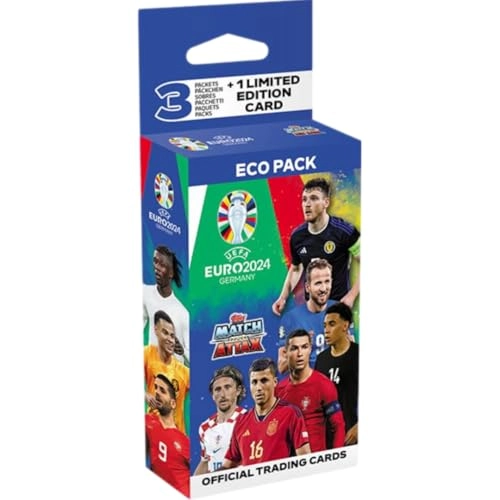 Euro 2024 Match Attax - 32pcs + 2pcs Limited Edition