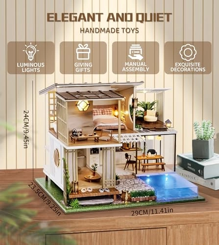 DIY Miniature Dollhouse Kit - 124 scale