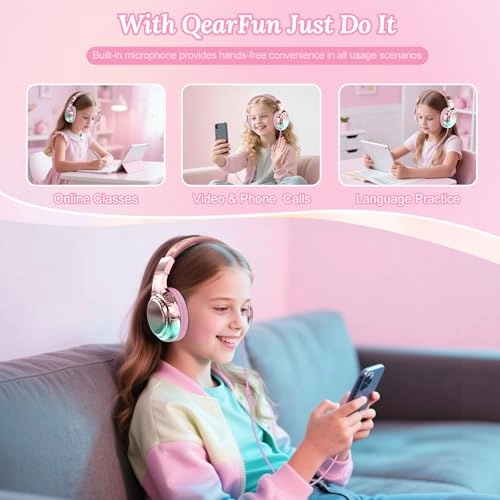 USB C Kids Headphones - Wired Headphone