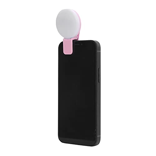 Selfie Phone Clip on Ring Light - USB Rechargeable Live Photo Fill Light