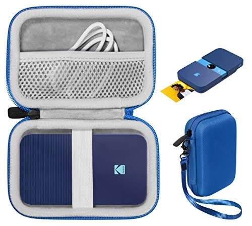 Printer case - for Kodak Smile, Kodak PRINTOMATIC, KODAK Mini Shot Instant Print Digital Camera, Instant Digital Printer also universal for Canon Ivy or HP Sprocket