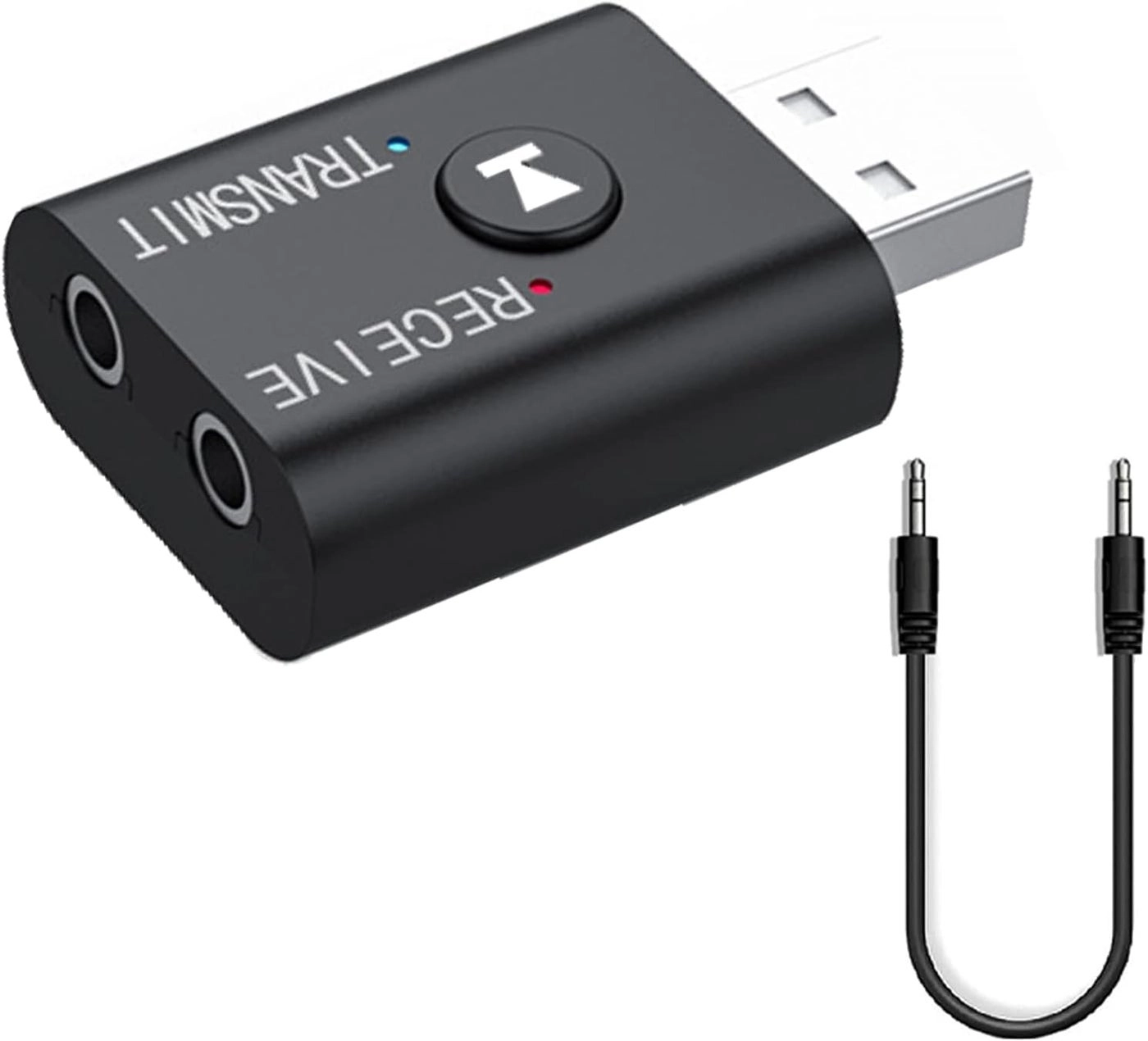 TIZOQ Bluetooth Car Adapter - Bluetooth Wireless Car Headphones PC