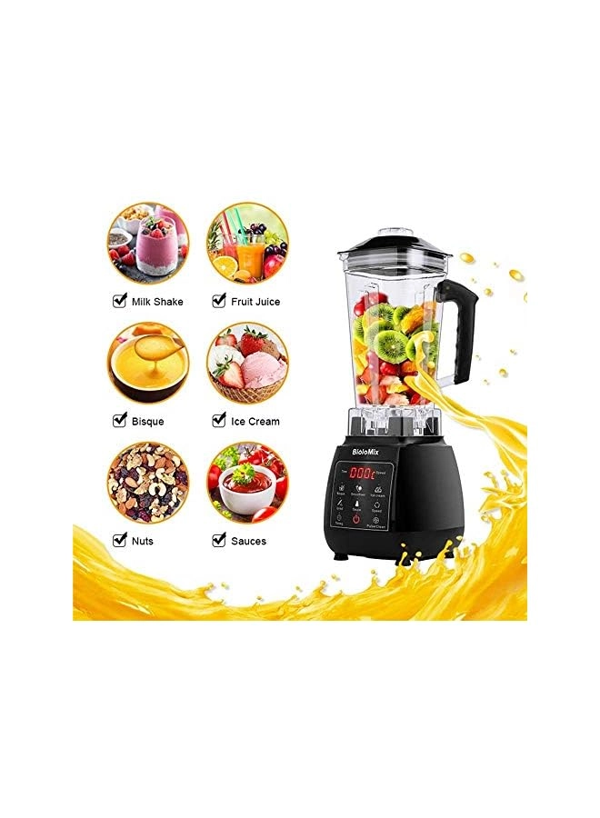 Digital Touchscreen Blender - Touchscreen control Smart pre-programmed settings Adjustable timer