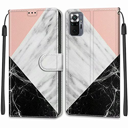 Wallet Case for Xiaomi Redmi Note 10 Pro - Faux Leather, Thermoplastic Polyurethane