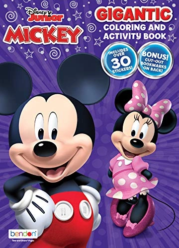 Gigantic Mickey Coloring and Activity Book