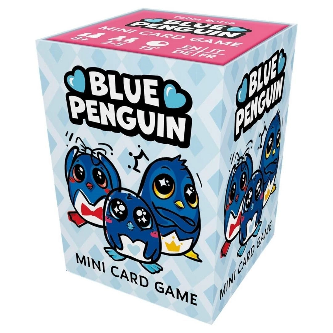HUCH! Naivina Blue Penguin - Family Card Game (German)
