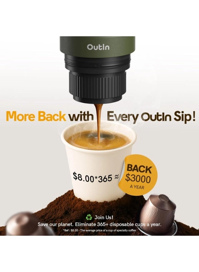 Nano - 4 Cups Ground Coffee and Coffee Capsules + Protective Case