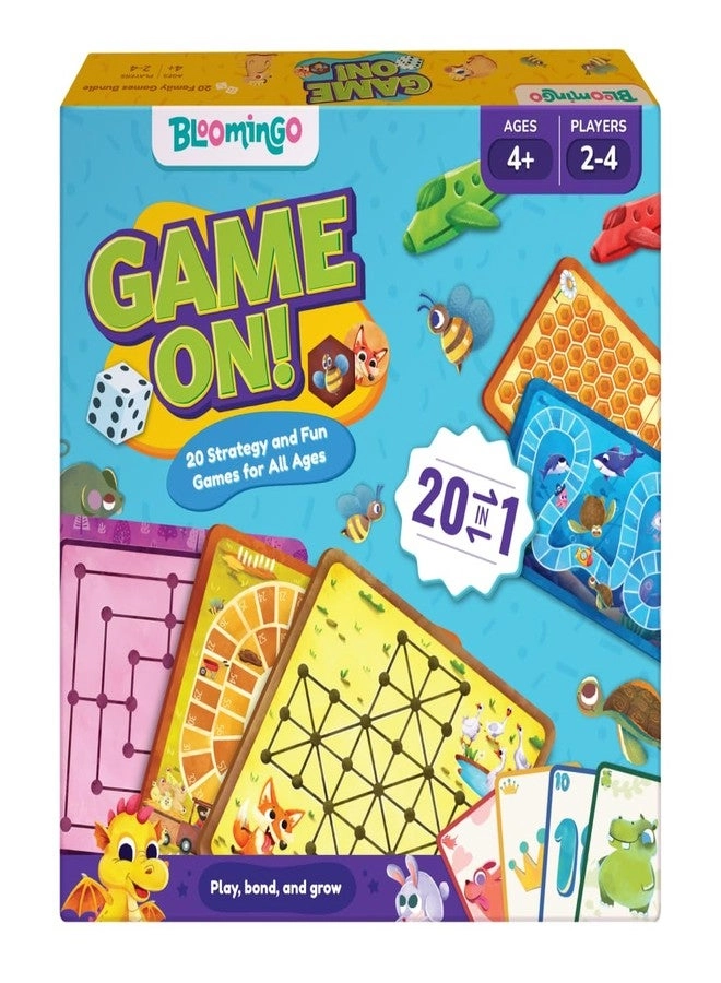 Game On! 20 in 1 - Ludo Chess Checkers