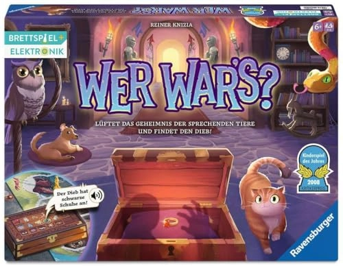 Wer war's? - Kinderspiel: Lüftet das Geheimnis der sprechenden Tiere und findet den Dieb! (German)