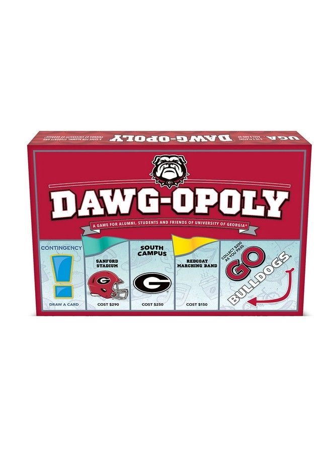 Dawgopoly - University Of Georgia Red Black
