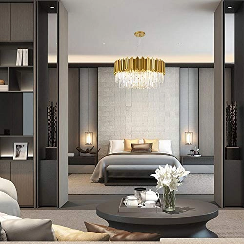 Circular Crystal Chandelier