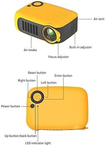 Portable LED mini projector