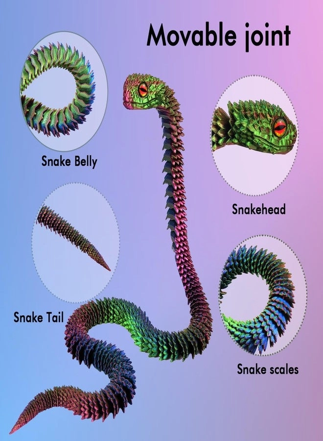 3D Printed Animals Snake