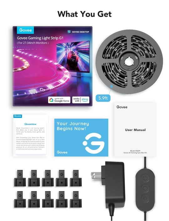 Gaming Light Strip G1 - 27-34 inch