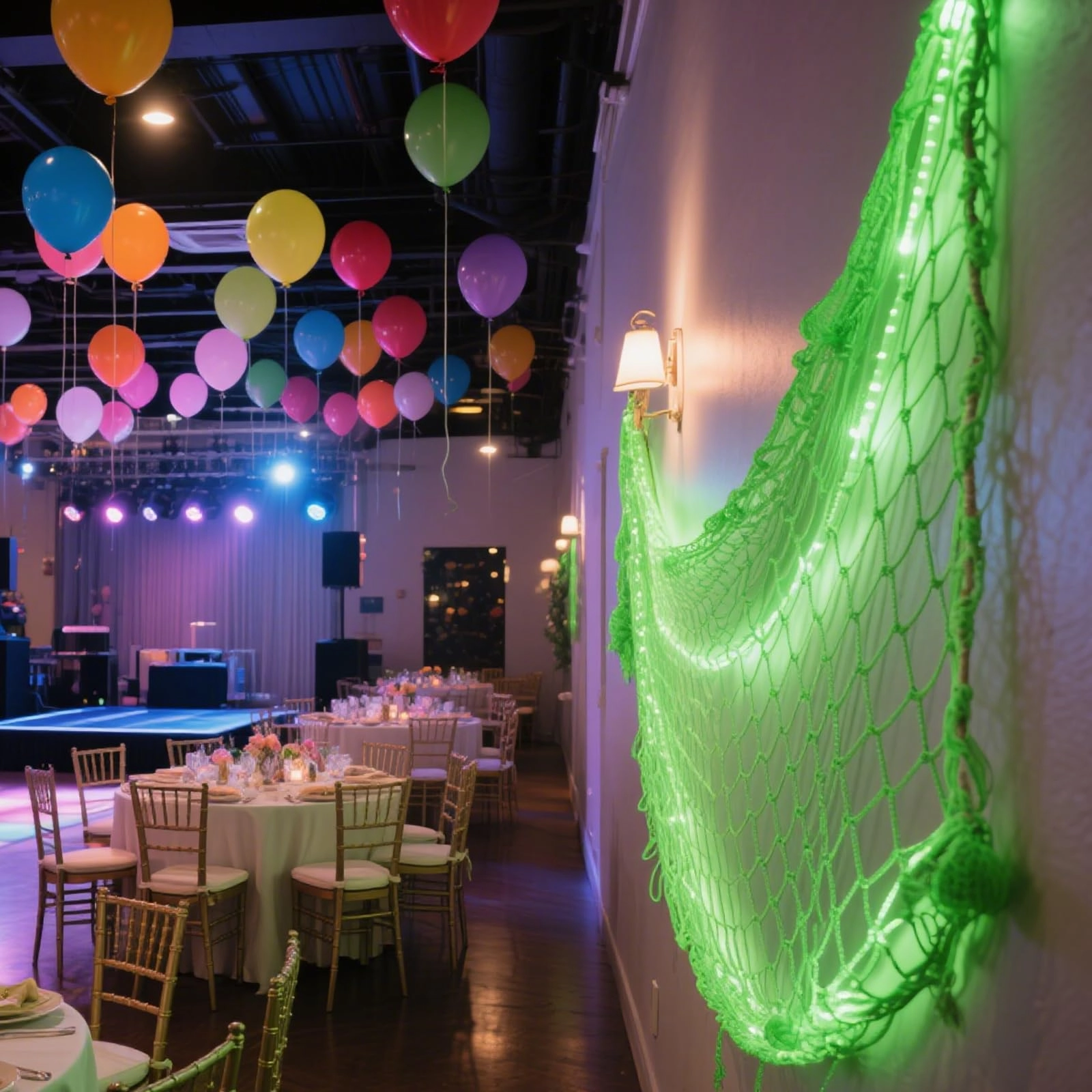 Fish Net Decorations - 2 Pack Party