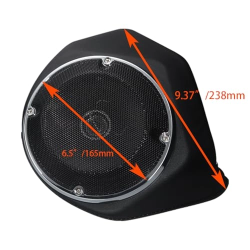 King Tour Pack 6.5" Rear Speaker Pod Kit