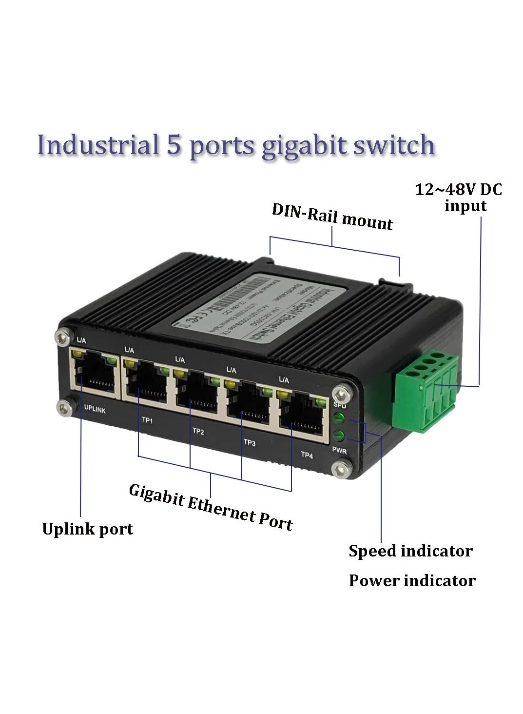 Ethernet Switch 5-Ports