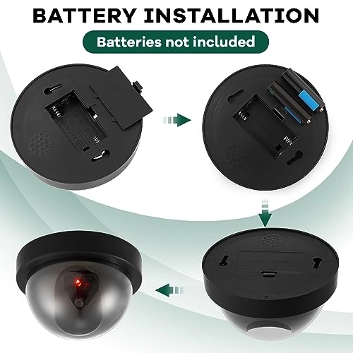 Dummy Security Camera - Indoor Outdoor Pack