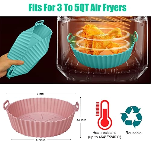 Air Fryer Liner - Silicone 2 Pcs