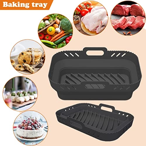 Silicone Air Fryer Tray - 2 piece(s)
