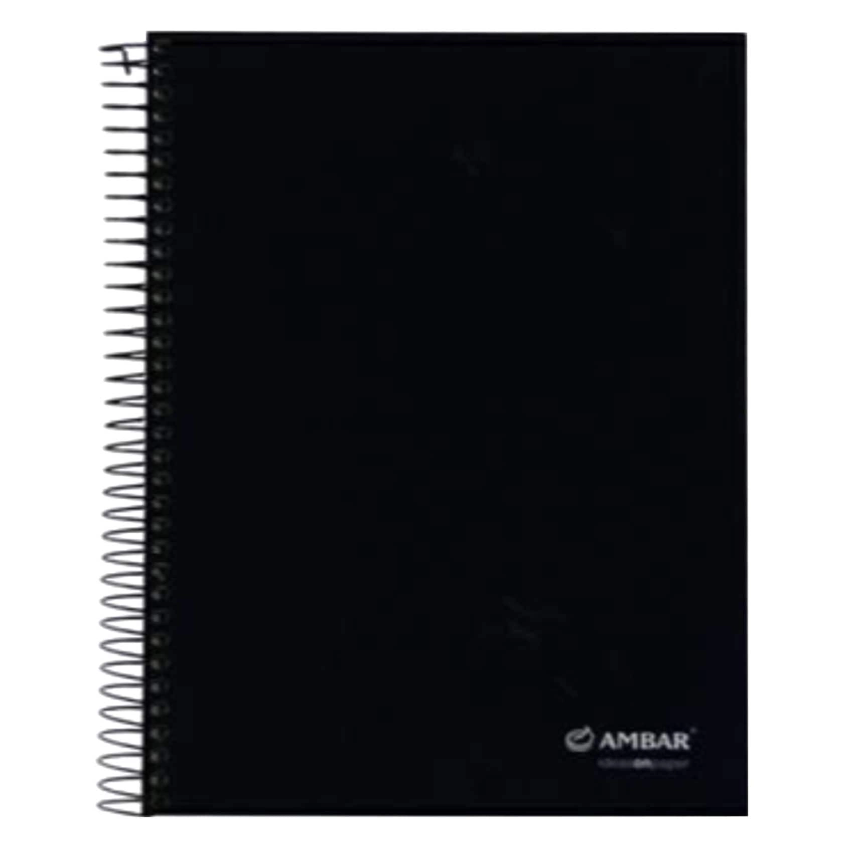 Ámbar Ideas Notebook A4 Spiral - Lined 150 Sheets