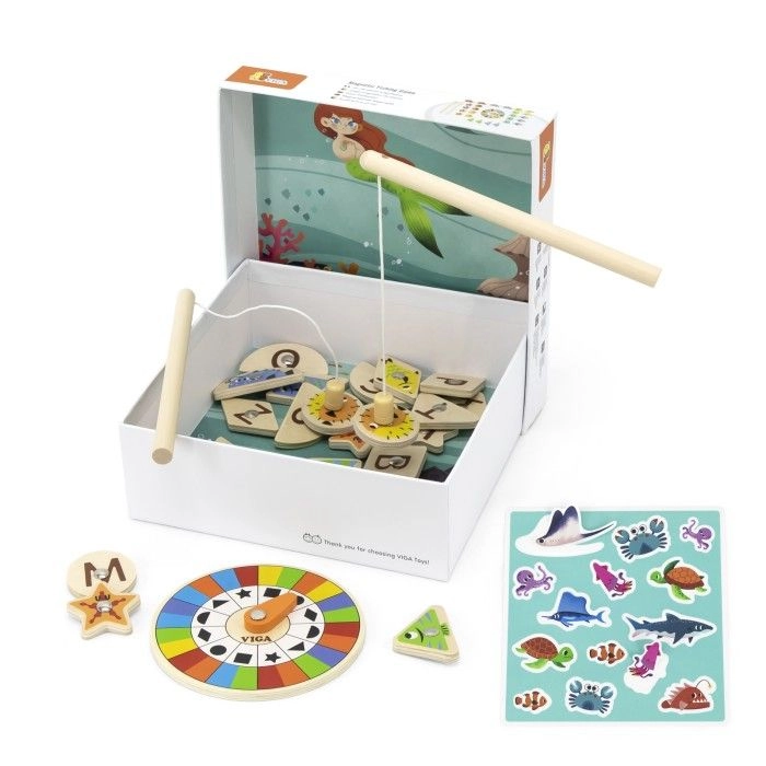 Magnetic Fishing Game - 3 + 26 piece(s)