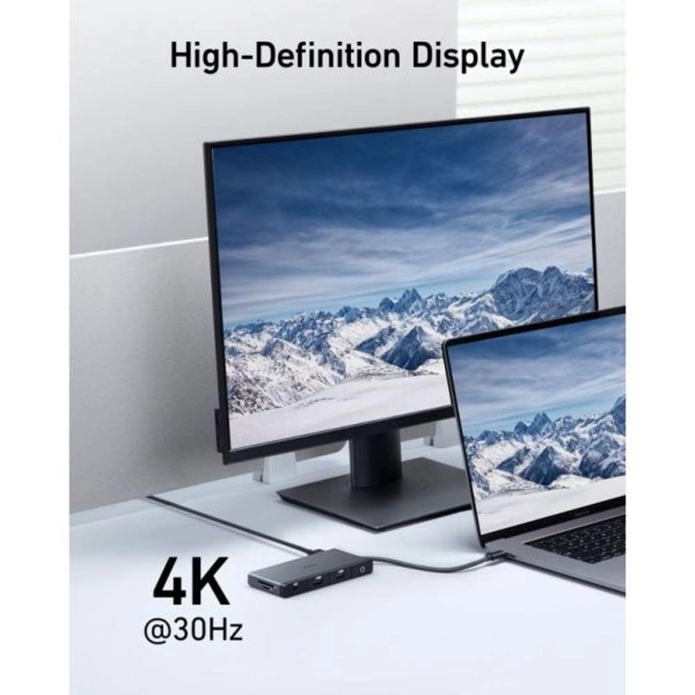 552 USB-C Hub - 9-in-1 4K HDMI