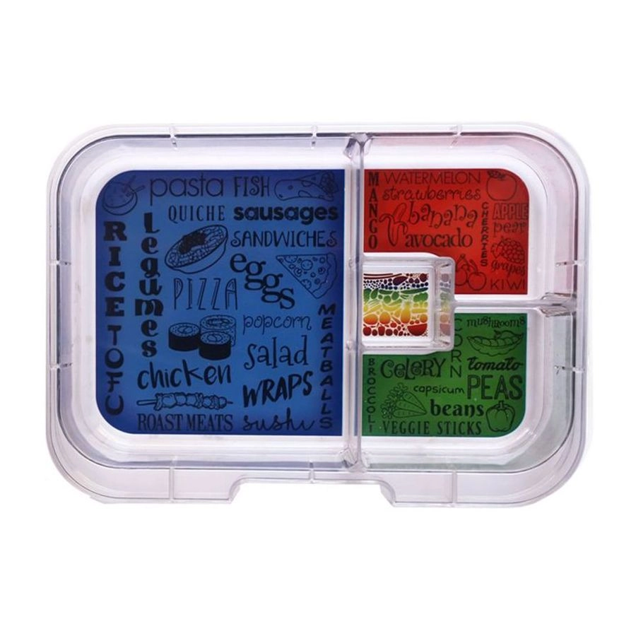 MUNCHBOX Mini4 Tray - Artwork Multicolor