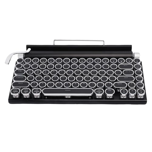 Retro Typewriter Keyboard - Wired/Wireless