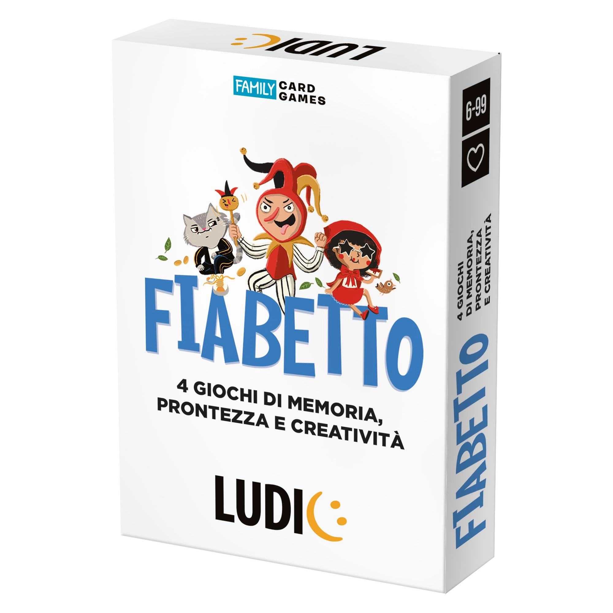 Ludic Fairy Tale 4 Games - Italian 6 years and up