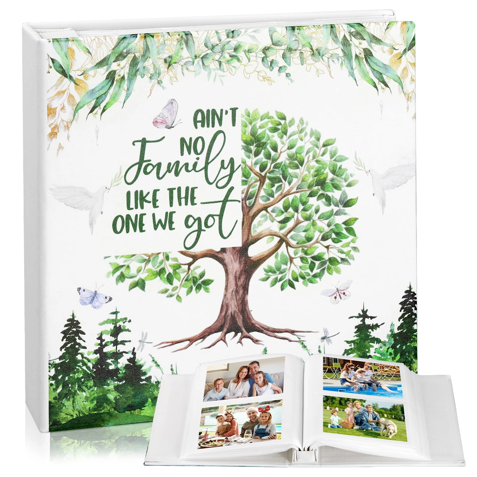 Dunzoom Family Reunion Photo Album - 200 Pockets - 4x6"