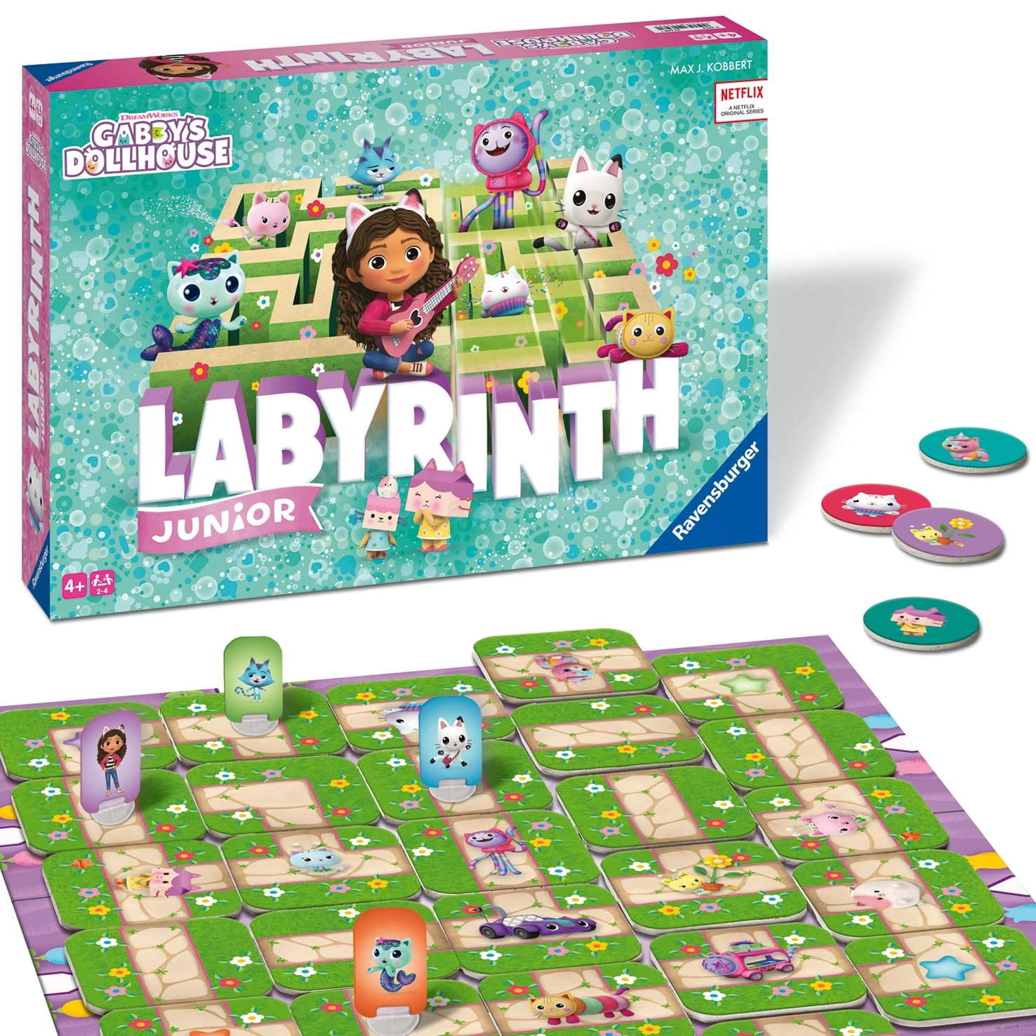 Ravensburger Gabby's Dollhouse Junior Labyrinth (German)