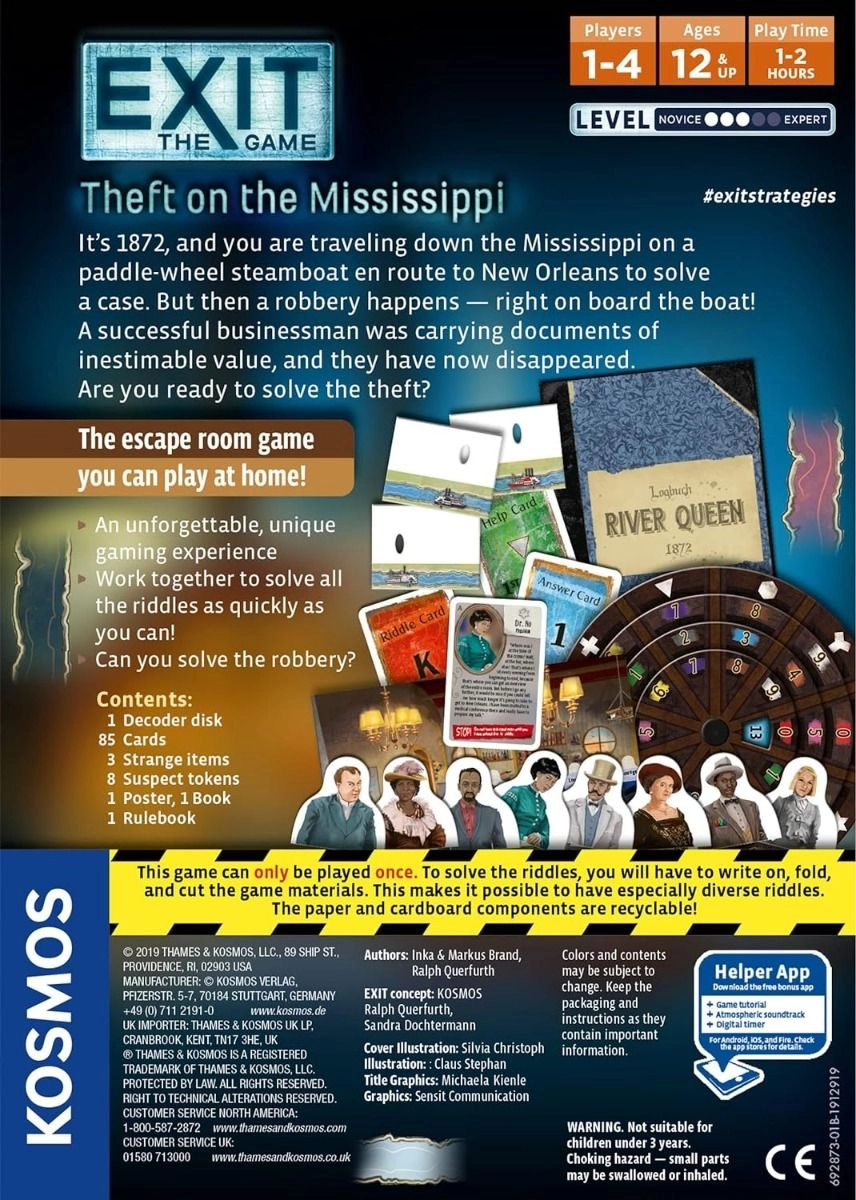 Exit: Theft on the Mississippi - 12+
