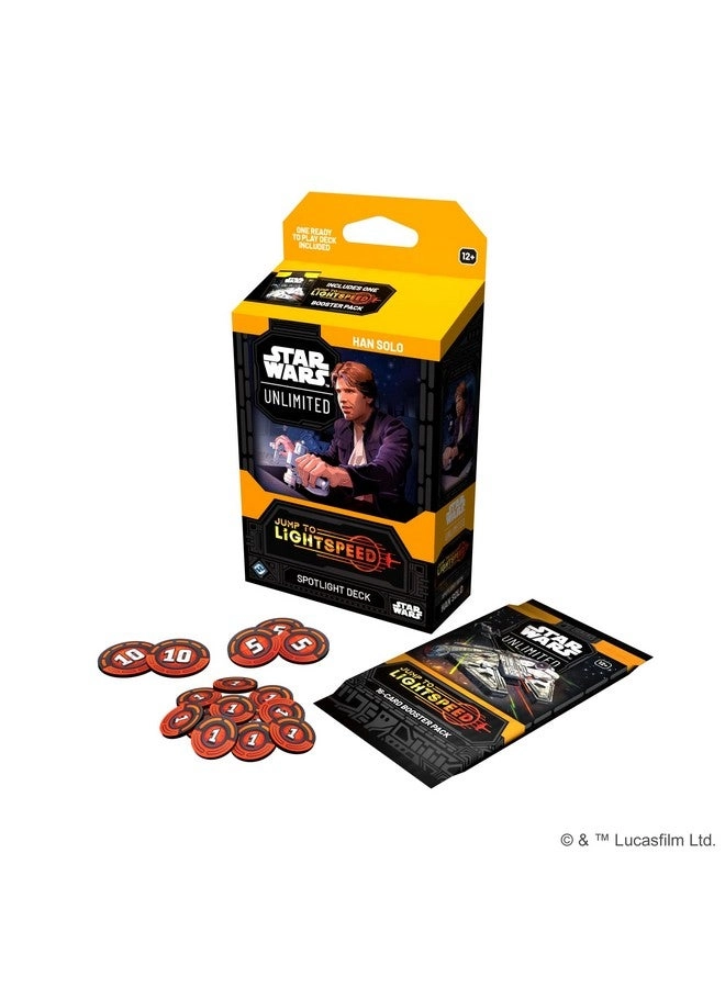 Star Wars: Unlimited TCG Jump to Lightspeed Han Solo Spotlight Deck