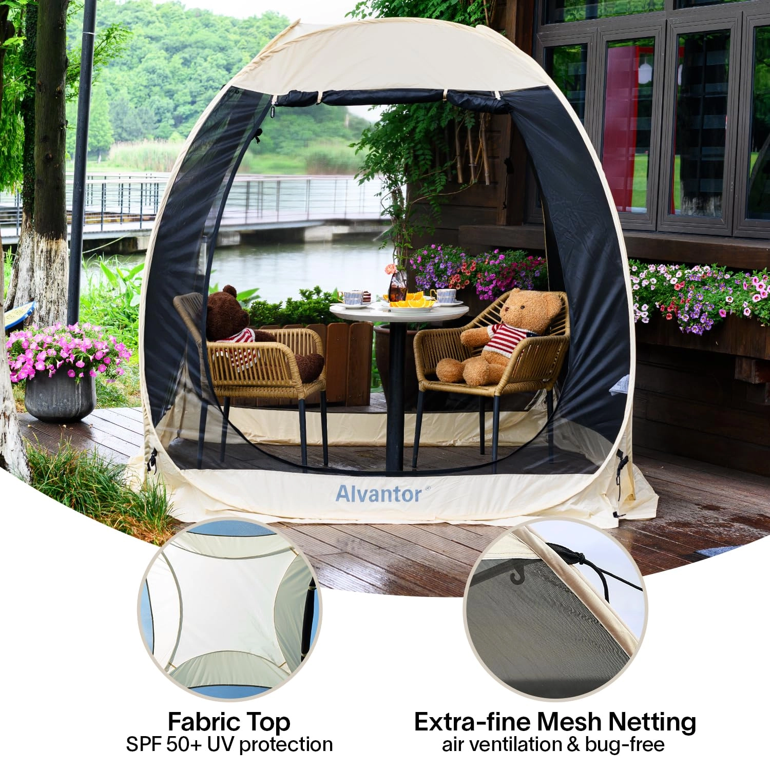 Pop Up Screen House - 9 square meters