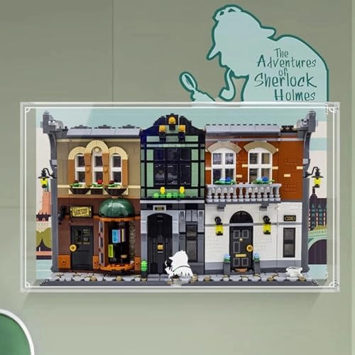 Acrylic Display Box for LEGO 10351 Bookcase Block Model - 3mm thickness