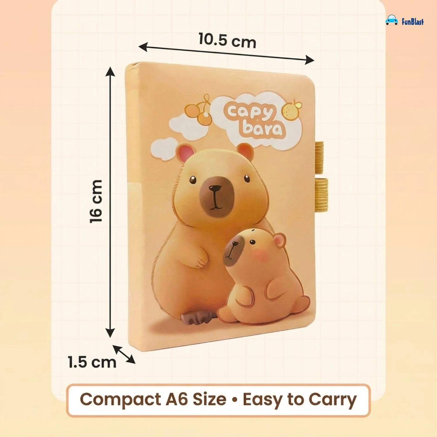 Capybara Diary for Girls