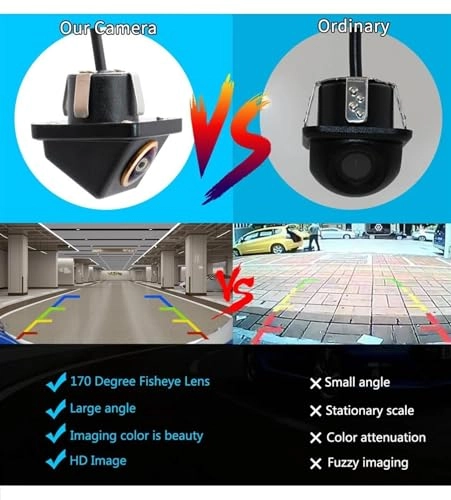 Car Backup Camera - Night vision 6M video cable 720x540