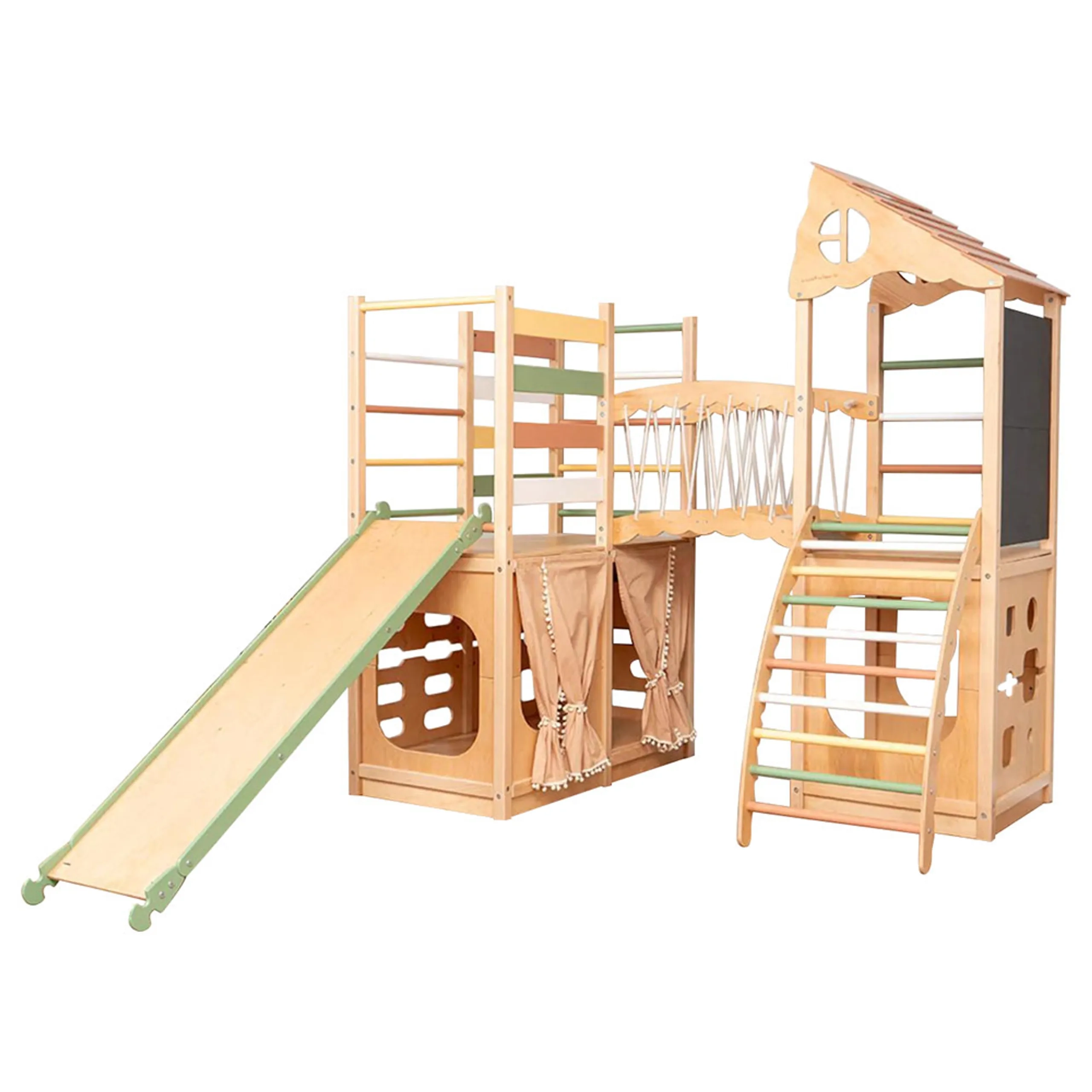 Home Decor Indoor Playground Gym - 60KG Suitable for 8 months to 8 years