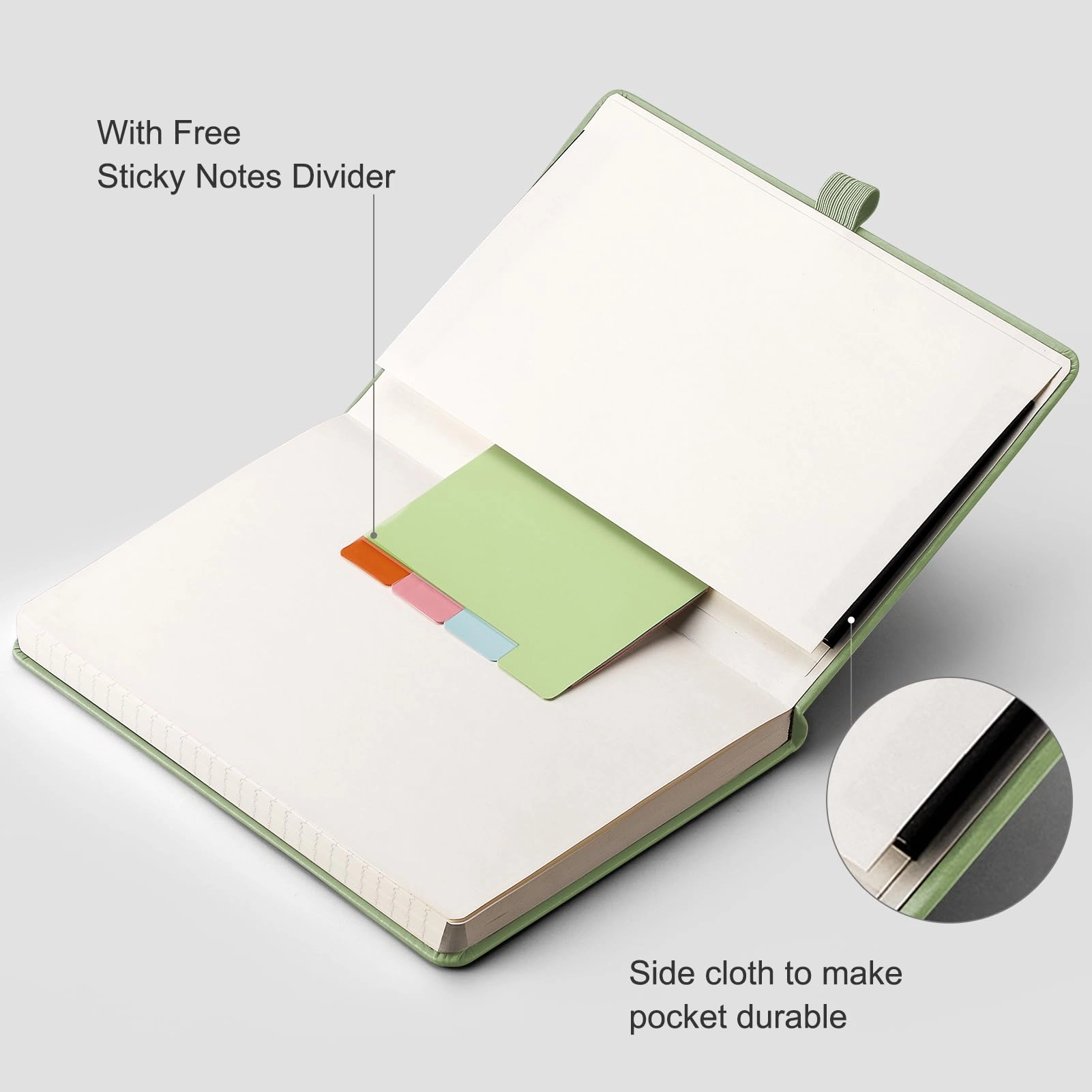 Notepad A5 Hardcover - Lined 376 Pages