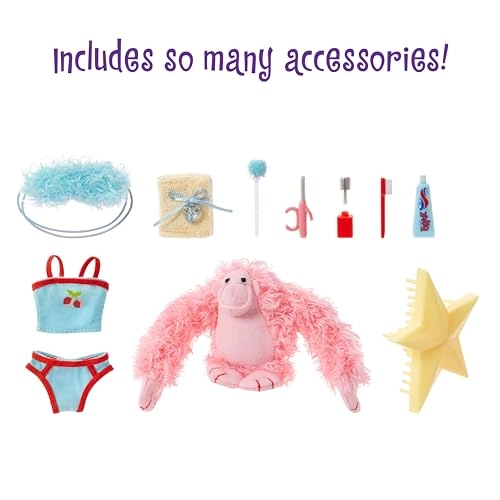 Meygan Fashion Doll - Slumber Party 2 Sets of Pyjamas Ages 6+